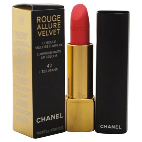 chanel lipstick 42 l& 39|Chanel allure lipstick.